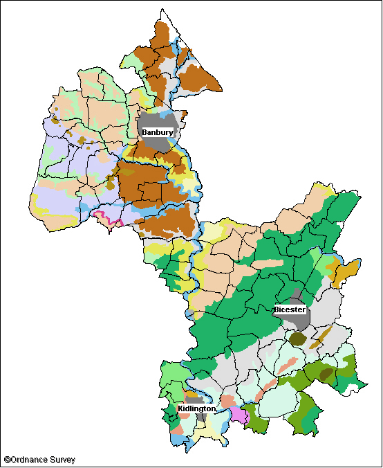 Cherwell Parishes Image Map