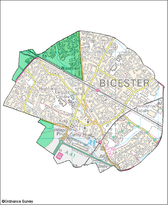 Bicester Image Map