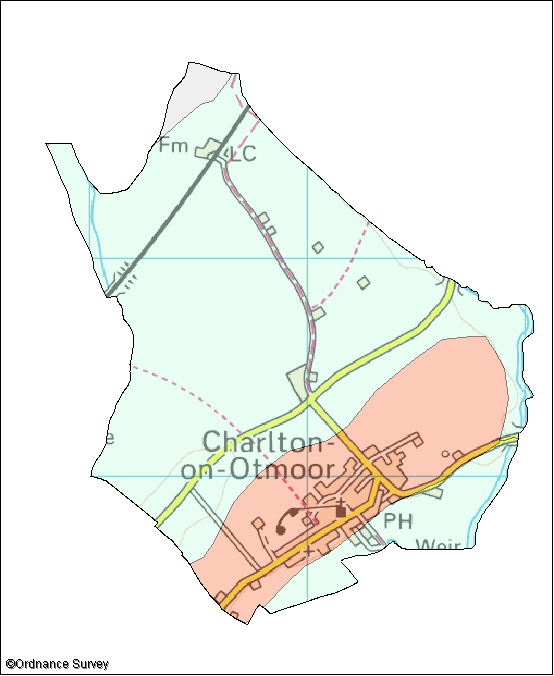 Charlton-on-Otmoor Image Map
