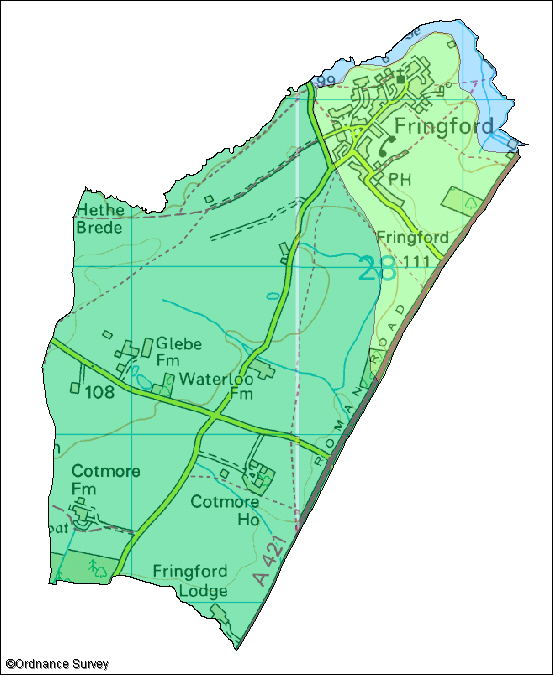 Fringford Image Map