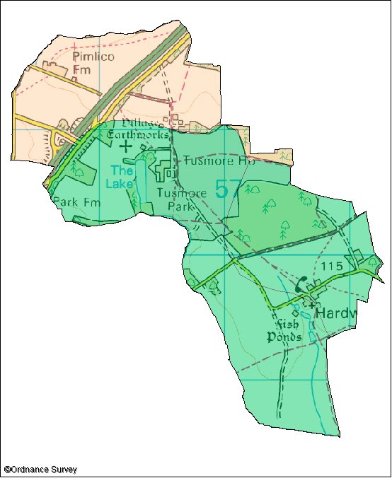 Hardwick with Tusmore Image Map