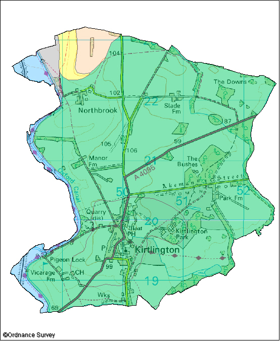 Kirtlington Image Map