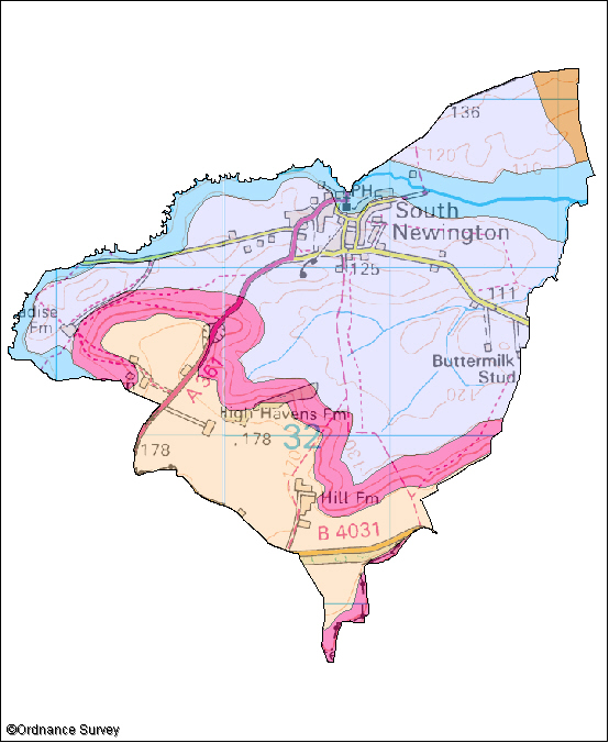 South Newington Image Map