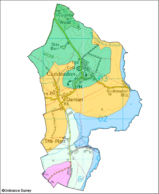 Cuddesdon and Denton Image Map