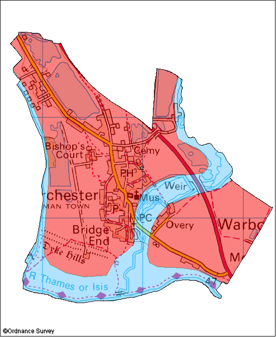 Dorchester Image Map