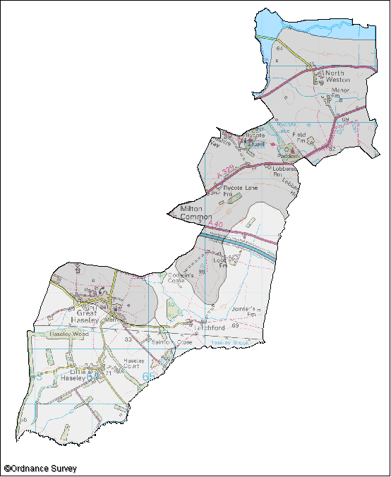 Great Haseley Image Map