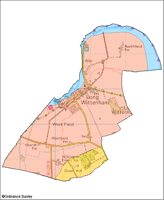 Long Wittenham Image Map