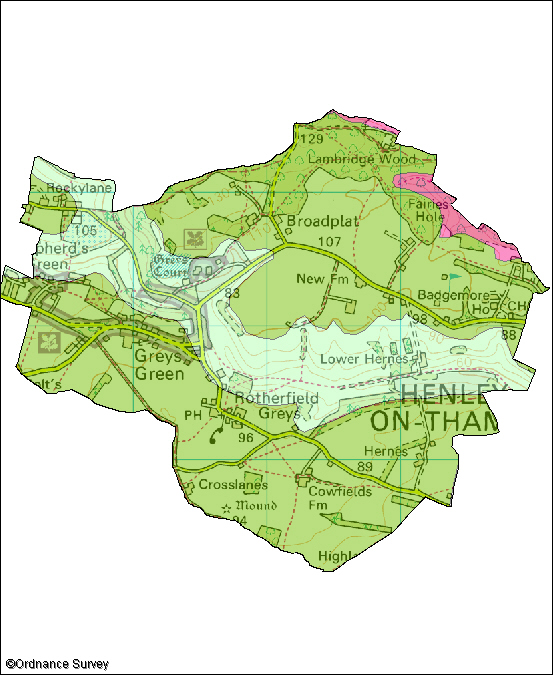 Rotherfield Greys Image Map