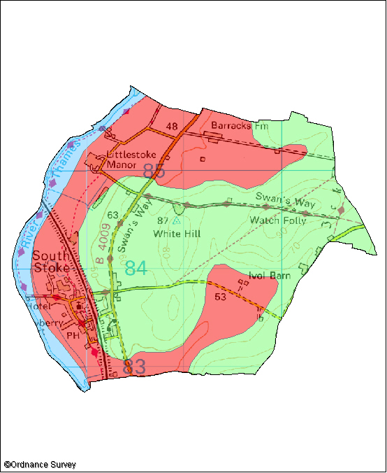 South Stoke Image Map