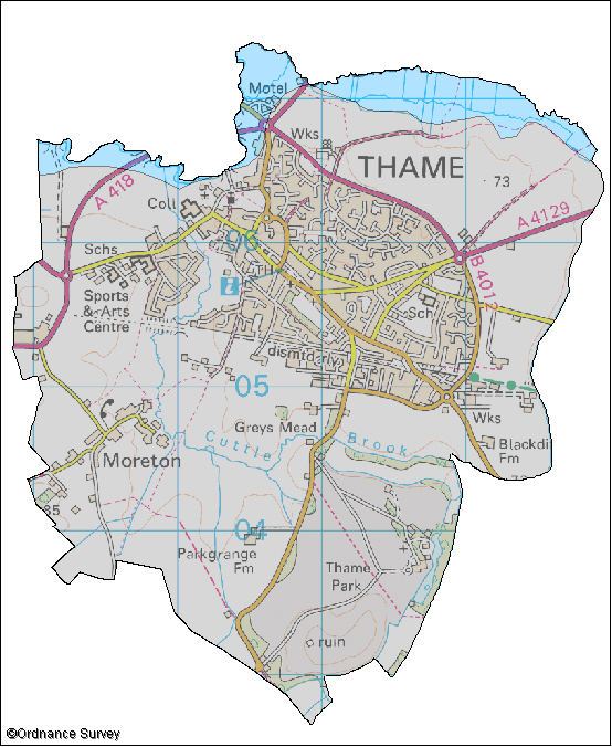 Thame Image Map