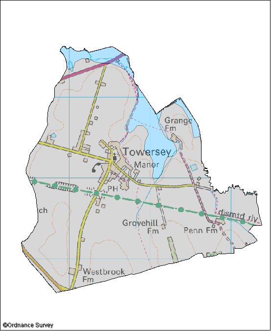 Towersey Image Map