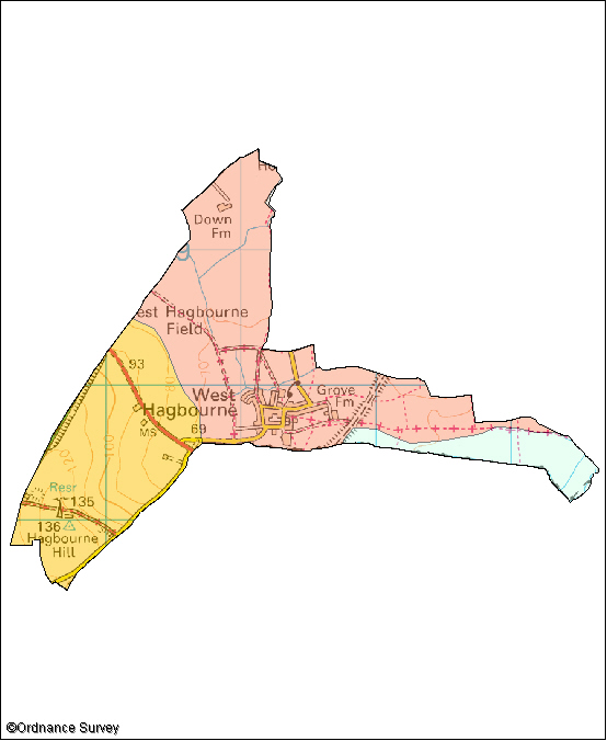 West Hagbourne Image Map