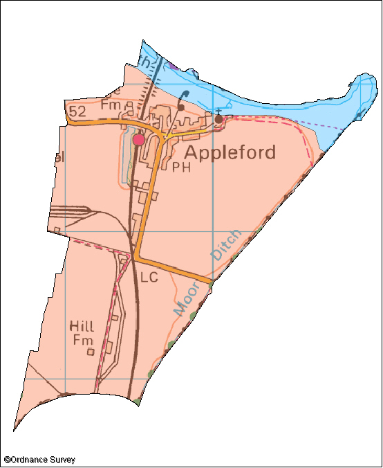 Appleford-on-Thames Image Map