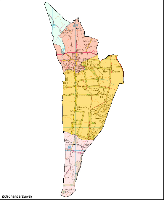 East Hendred Image Map