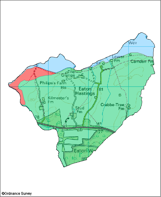 Eaton Hastings Image Map