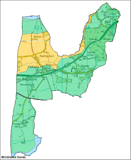 Fyfield and Tubney Image Map