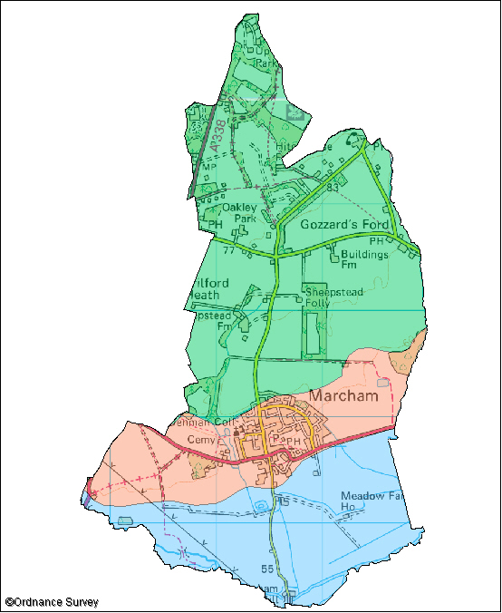 Marcham Image Map