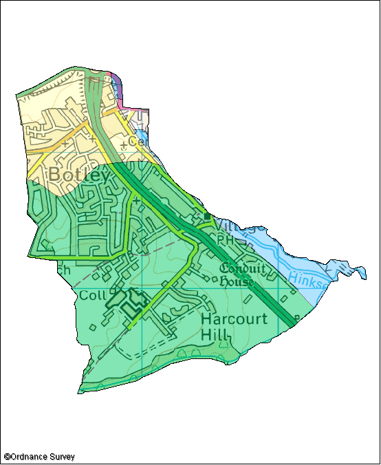 North Hinksey Image Map