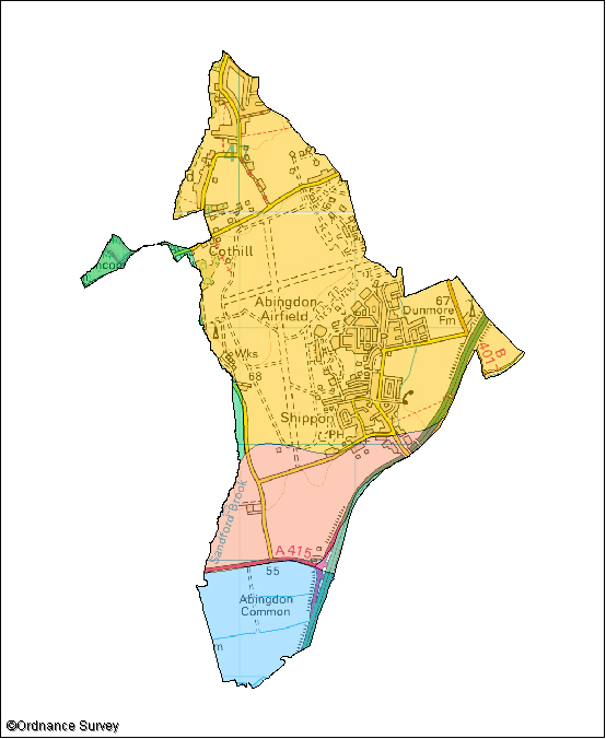 St.Helen Without Image Map