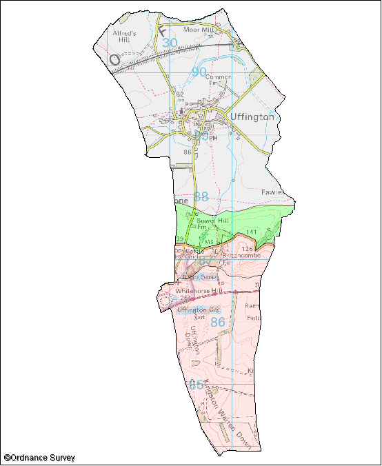 Uffington Image Map