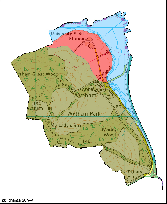 Wytham Image Map