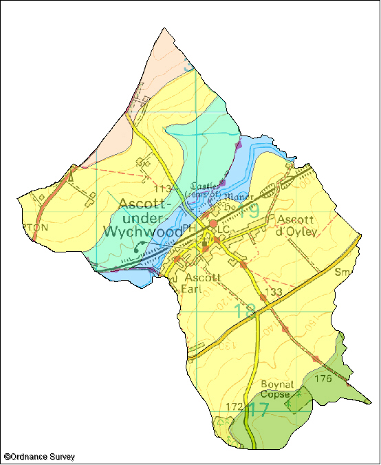 Ascott-under-Wychwood Image Map