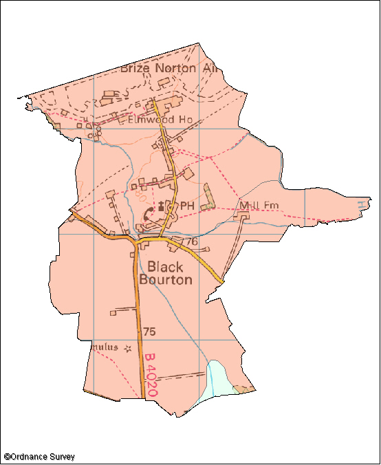 Black Bourton Image Map