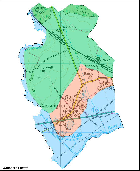 Cassington Image Map