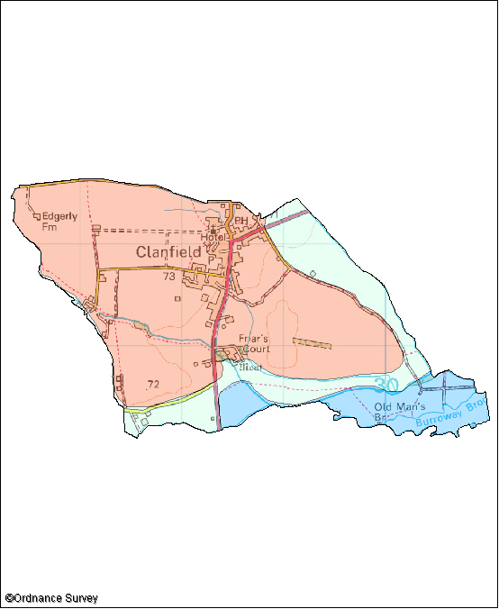 Clanfield Image Map