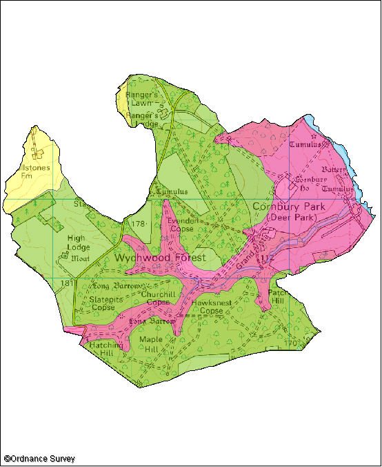 Cornbury and Wychwood Image Map