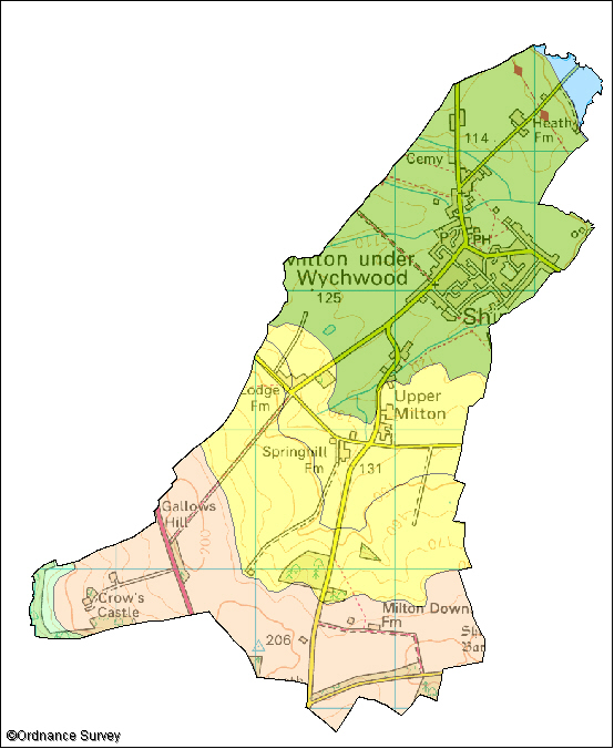 Milton-under-Wychwood Image Map