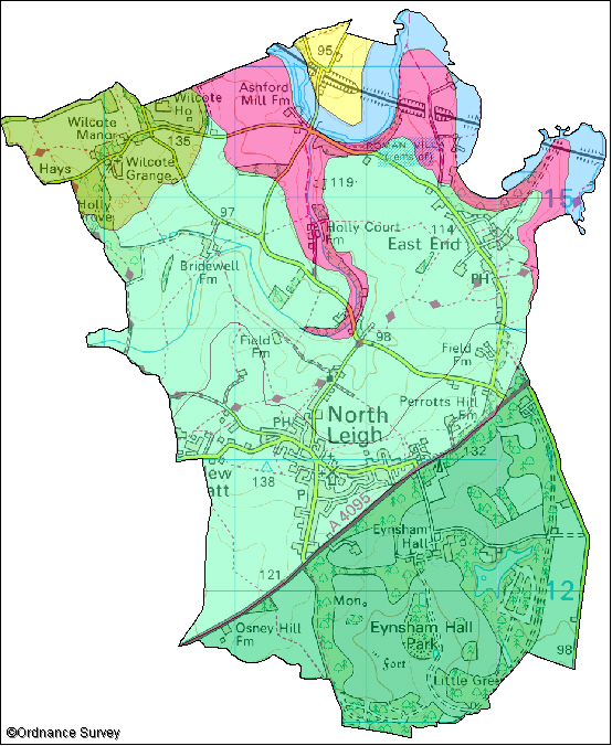 North Leigh Image Map