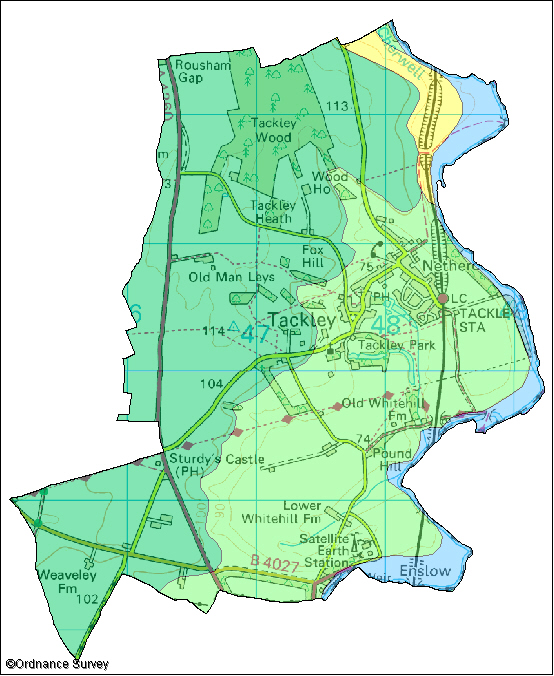 Tackley Image Map