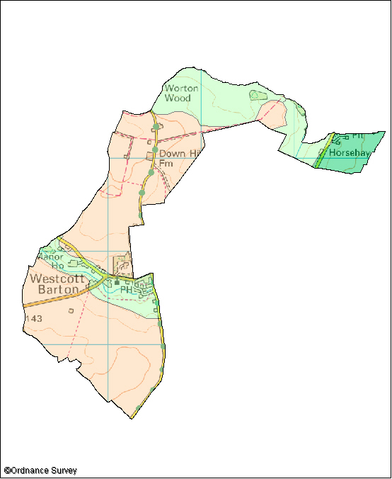 Westcot Barton Image Map