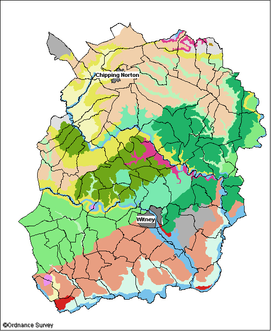 West Oxfordshire Parishes Image Map