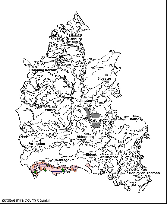 Chalk Downland & Slopes Image Map
